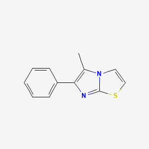 5-Methyl-6-phenylimidazo[2,1-b][1,3]thiazole