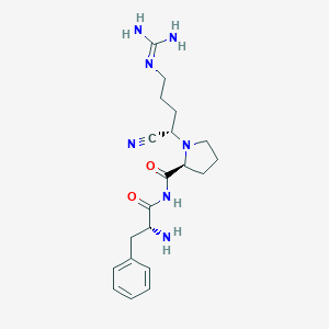 B012053 (S)-N-(4-((Aminoiminomethyl)amino)-1-cyanobutyl)-D-phenylalanyl-L-prolinamide CAS No. 111009-86-0
