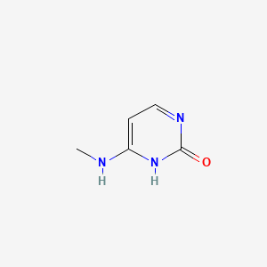 molecular formula C5H7N3O B1205301 N(4)-甲基胞嘧啶 CAS No. 6220-47-9