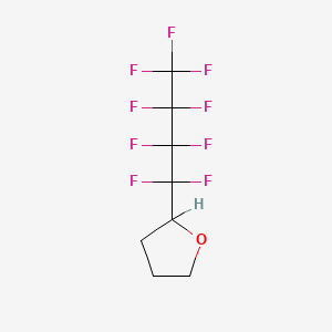 molecular formula C8H7F9O B1205303 全氟丁基四氢呋喃 CAS No. 26446-59-3