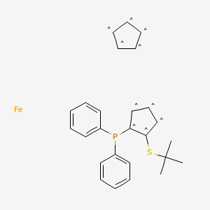 (Rp)-2-(t-butylthio)-1-(diphenylphosphino)ferrocene