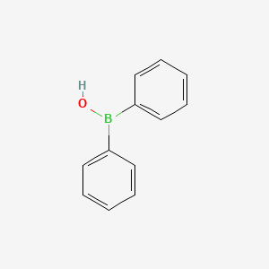 molecular formula C12H11BO B1205314 Diphenylborinic acid CAS No. 2622-89-1