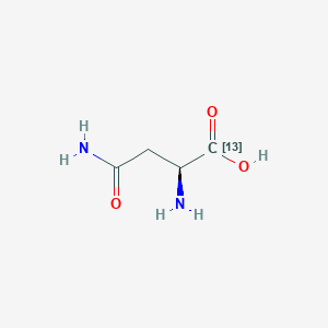 (2S)-2,4-diamino-4-oxo(113C)butanoic acid