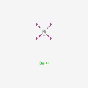 Barium(2+);tetrafluoronickel(2-)