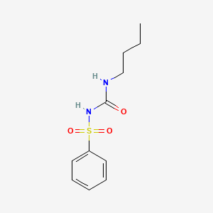 molecular formula C11H16N2O3S B1205316 苯丁酰胺 CAS No. 3149-00-6