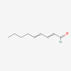 molecular formula C9H14O B1205319 Nona-2,4-dienal CAS No. 30551-17-8
