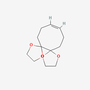 (13Z)-1,4,7,10-tetraoxadispiro[4.0.46.65]hexadec-13-ene