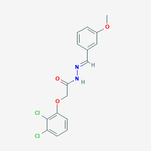 2-(2,3-Dichlorophenoxy)-N'-(3-methoxybenzylidene)acetohydrazide