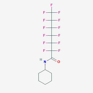 N-cyclohexyl-2,2,3,3,4,4,5,5,6,6,7,7,7-tridecafluoroheptanamide