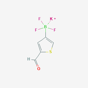 Potassium 5-formylthiophen-3-yltrifluoroborate