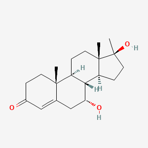 7alpha,17beta-Dihydroxy-17alpha-methylandrost-4-en-3-one