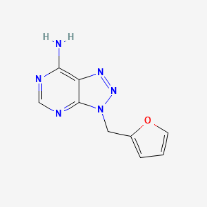 8-Aza-9-furfuryladenine
