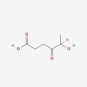 5-Hydroxy-4-oxohexanoic acid