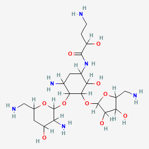 molecular formula C21H42N6O10 B1205387 5-A-4-Ddba CAS No. 55480-22-3