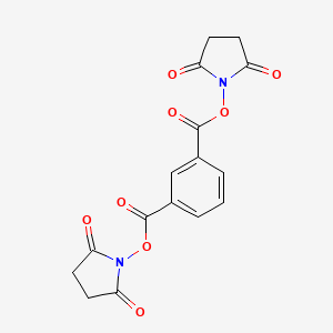 2,5-Pyrrolidinedione, 1,1'-[1,3-phenylenebis(carbonyloxy)]bis-