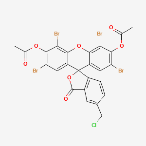 molecular formula C25H13Br4ClO7 B1205399 5-Chloromethyleosin CAS No. 136832-64-9