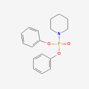 Diphenyl 1-piperidinylphosphonate