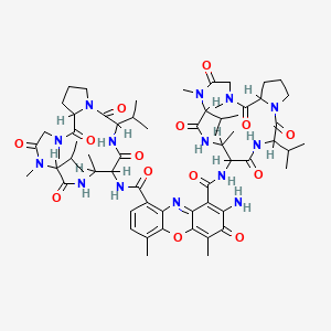 molecular formula C62H88N14O14 B1205403 Actinomycin D lactam CAS No. 37590-79-7