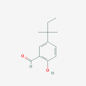 2-Hydroxy-5-(2-methylbutan-2-yl)benzaldehyde