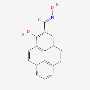 2-[(E)-hydroxyiminomethyl]pyren-1-ol