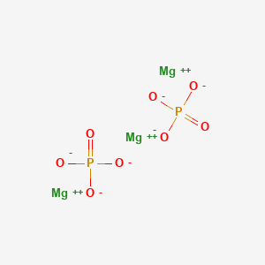 molecular formula Mg3O8P2 B1205447 Magnesium phosphate CAS No. 7757-87-1