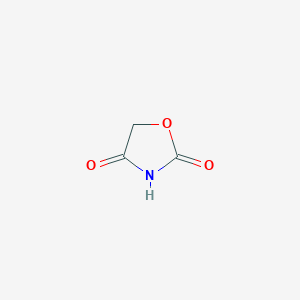 molecular formula C3H3NO3 B1205460 2,4-Oxazolidinedione CAS No. 2346-26-1