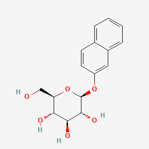 molecular formula C16H18O6 B1205473 2-Naphthyl beta-D-glucopyranoside CAS No. 6044-30-0