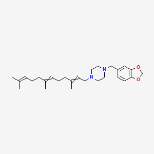molecular formula C27H40N2O2 B1205481 皮法津 