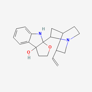 molecular formula C19H24N2O2 B1205518 Quinamine CAS No. 77549-88-3
