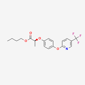molecular formula C19H20F3NO4 B1205520 (S)-fluazifop-butyl CAS No. 79241-47-7