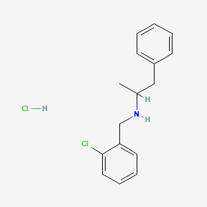 molecular formula C16H19Cl2N B1205524 盐酸克仑布特罗 CAS No. 5843-53-8