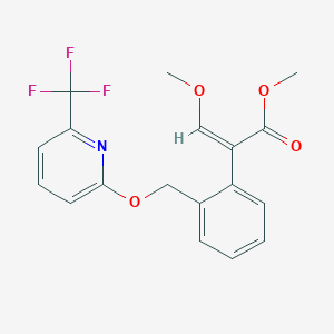 molecular formula C18H16F3NO4 B12055268 Metabolite 4 of Picoxystrobin CAS No. 1868093-92-8