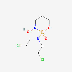 molecular formula C7H15Cl2N2O3P B1205538 3-Hydroxycyclophosphamide CAS No. 78336-02-4