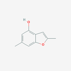 B120556 2,6-Dimethylbenzofuran-4-ol CAS No. 144763-71-3