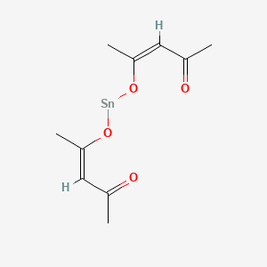 Tin, bis(2,4-pentanedionato-kappaO,kappaO')-, (T-4)-