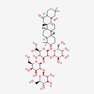 molecular formula C53H84O24 B1205582 山茶皂苷II 