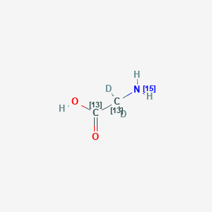 Glycine-13C2,15N,d2