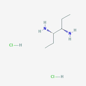 (3S,4S)-Hexane-3,4-diamine dihydrochloride