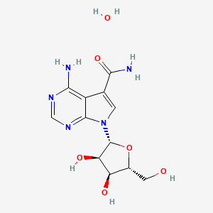 molecular formula C12H17N5O6 B12056609 Sangivamycin monohydrate CAS No. 129601-63-4