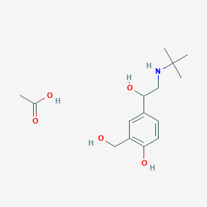 Salbutamol acetate 100 microg/mL in Acetonitrile