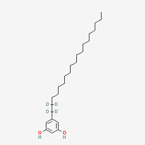 5-(1,1,2,2-Tetradeuteriononadecyl)benzene-1,3-diol