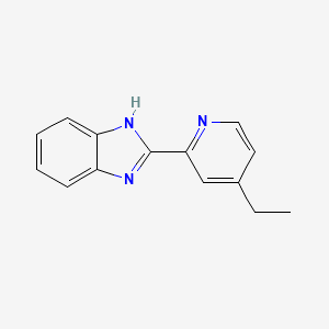 2-(4-ethylpyridin-2-yl)-1H-benzimidazole