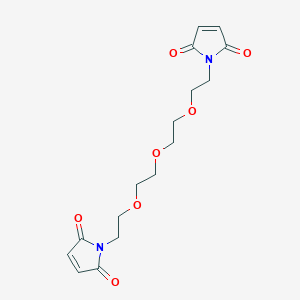 B120568 1-[2-[2-[2-[2-(2,5-Dioxopyrrol-1-yl)ethoxy]ethoxy]ethoxy]ethyl]pyrrole-2,5-dione CAS No. 960257-46-9