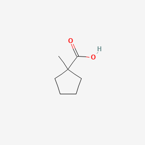 molecular formula C7H12O2 B1205683 1-甲基环戊烷甲酸 CAS No. 5217-05-0
