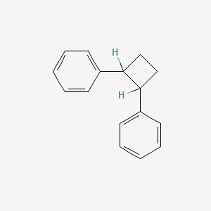 molecular formula C16H16 B1205685 1,2-二苯基环丁烷 CAS No. 3018-21-1