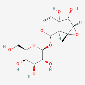 molecular formula C15H22O10 B1205704 Antirrhinoside CAS No. 20770-65-4