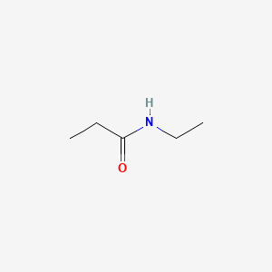 molecular formula C5H11NO B1205720 N-Ethylpropionamide CAS No. 5129-72-6