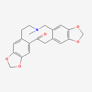 molecular formula C20H19NO5 B1205732 伪原小檗碱 CAS No. 24240-05-9