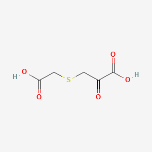 molecular formula C5H6O5S B1205738 3-[(Carboxymethyl)sulfanyl]-2-Oxopropanoic Acid CAS No. 51783-05-2