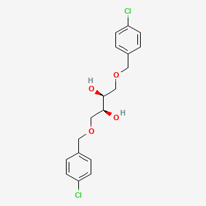 molecular formula C18H20Cl2O4 B12057416 (-)-1,4-Bis-O-(4-chlorobenzyl)-L-threitol 